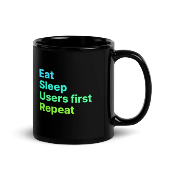 Users First, Eat Sleep Repeat UX Coffee Mug, Perfect for Web Designers, UI/UX Experts, Tech Enthusiasts, Gift for Coders, Computer Engineers - Image 7