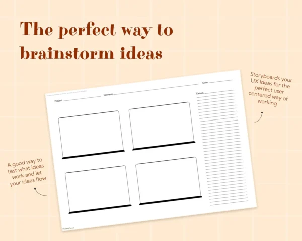 UX laptop desktop wireframe template - Image 5