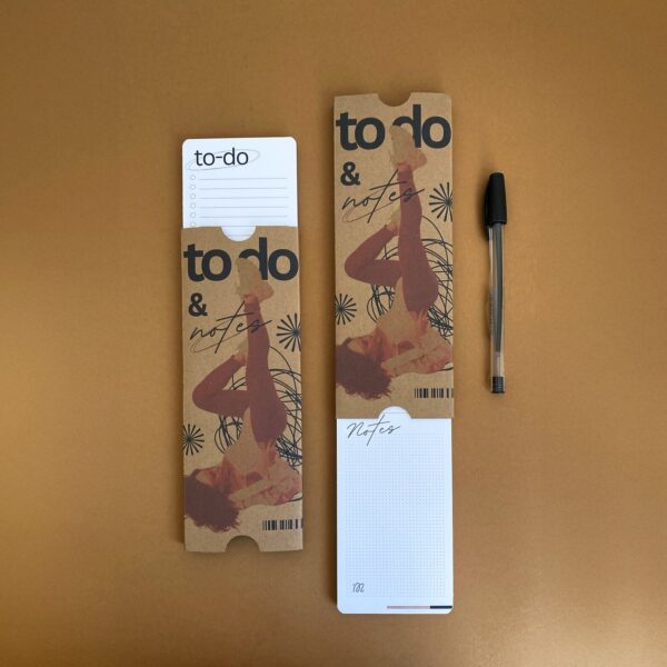 Retro To-do list & Note Desk Pad - Image 4
