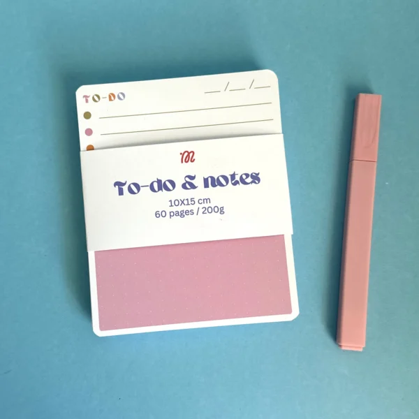 Handmade To-Do List & Note cards in wooden box. Motivation stickers and wooden stand. Desk planner undate. - Image 3