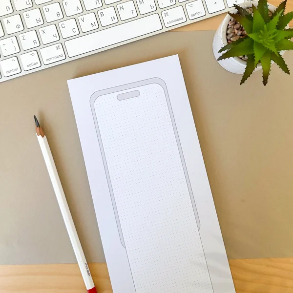 Mobile UI/UX design sketchbook. User interface & user experience design sketchbook for App designers and developers. UI Ux sketchpad. - Image 3
