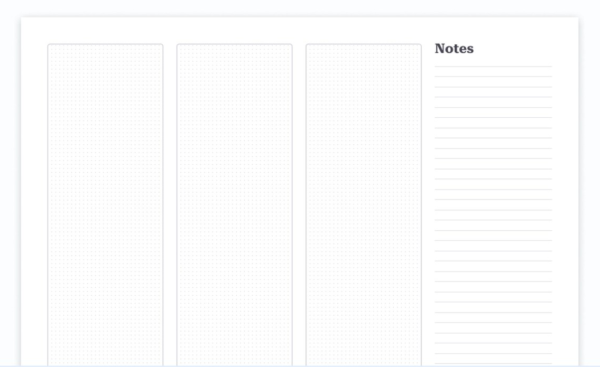 Web and Mobile Printable UX Wireframes | Dot Grid | Hand-Drawn | Desktop and Mobile Devices | Paper Prototyping